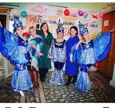 Кыргызский-народный (порхающий) танцевальный костюм в идеальном at lalafo.kg Кыргызский-народный (порхающий) танцевальный костюм в идеальном