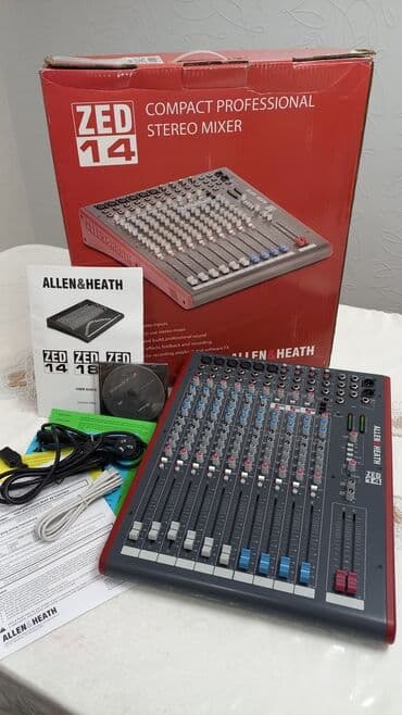 Новый, Студийный, Без усилителя, Каналов: 1, Разъем: XLR, Есть эквалайзер at lalafo.kg Новый, Студийный, Без усилителя, Каналов: 1, Разъем: XLR, Есть эквалайзер