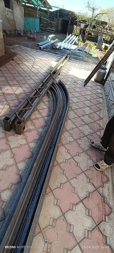 Металл тосмолор: Металлическая конструкция для навеса, выполненная из прочного профиля lalafo.kg да — 4 Металл тосмолор: Металлическая конструкция для навеса, выполненная из прочного профиля — 4