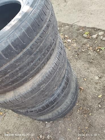 Комплект летних шин 265/65 R17 112H бу без дырок сняли с Хайлендера at lalafo.kg Комплект летних шин 265/65 R17 112H бу без дырок сняли с Хайлендера