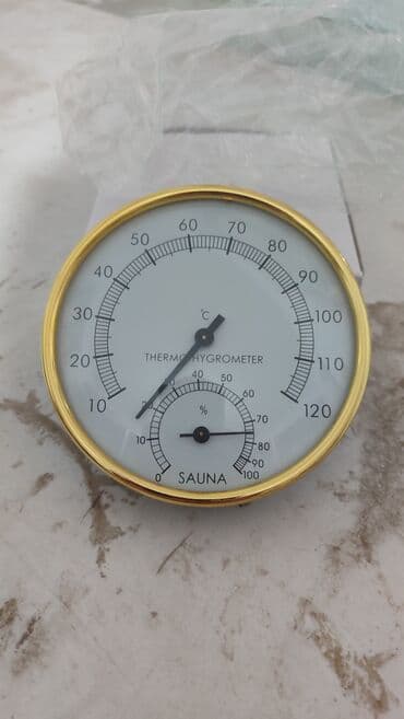 Термогигрометр для сауны - Комбинированный прибор: термометр + at lalafo.kg Термогигрометр для сауны - Комбинированный прибор: термометр +