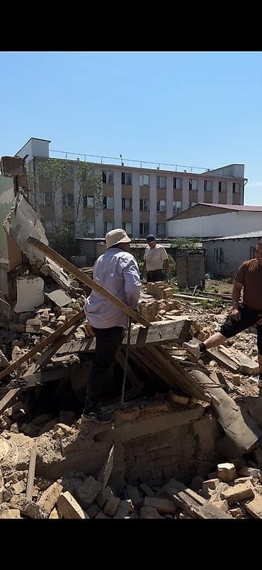 Демонтаж и вывоз строительного мусора - Профессиональный разбор lalafo.kg да Демонтаж и вывоз строительного мусора - Профессиональный разбор