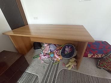 Простой письменный/рабочий стол из ЛДСП под дерево,размер,длина at lalafo.kg — 1 Простой письменный/рабочий стол из ЛДСП под дерево,размер,длина — 1