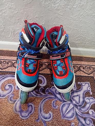 Детские раздвижные роликовые коньки BANWEI - Тип: роликовые коньки at lalafo.kg Детские раздвижные роликовые коньки BANWEI - Тип: роликовые коньки