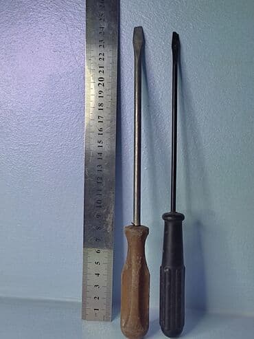 Отвёртки плоские, длинные.
Производство ссср.
Цена за каждую at lalafo.kg Отвёртки плоские, длинные.
Производство ссср.
Цена за каждую