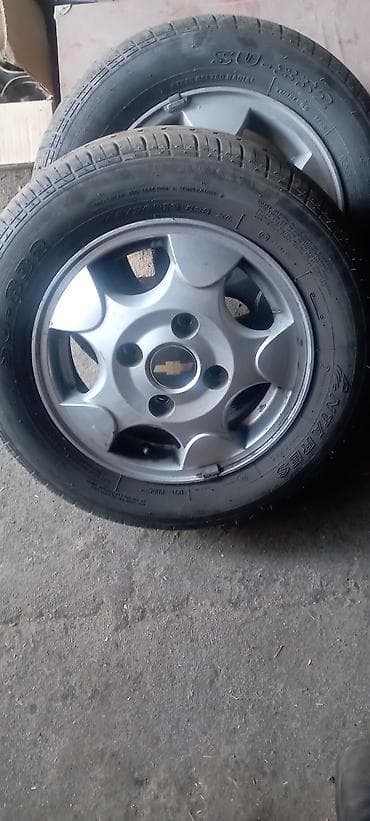 Колеса в сборе 165 / 70 / R 13, Лето, Комплект, Легковые, Литые, отверстий - 4 at lalafo.kg Колеса в сборе 165 / 70 / R 13, Лето, Комплект, Легковые, Литые, отверстий - 4