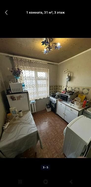 1 комната, 34 м², 104 серия, 3 этаж at lalafo.kg 1 комната, 34 м², 104 серия, 3 этаж