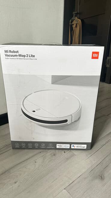 Робот-пылесос Сухая, Влажная, Смешанная, Wi-Fi, Составление плана помещения, Уборка по расписанию at lalafo.kg Робот-пылесос Сухая, Влажная, Смешанная, Wi-Fi, Составление плана помещения, Уборка по расписанию