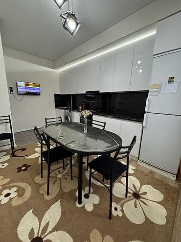 2 бөлмө, 63 м², 5 кабат, Евроремонт lalafo.kg да — 2 2 бөлмө, 63 м², 5 кабат, Евроремонт — 2