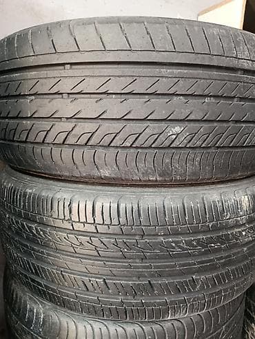 Шины 215 / 55 / R 17, Лето, Б/у, Комплект, Легковые, Япония at lalafo.kg Шины 215 / 55 / R 17, Лето, Б/у, Комплект, Легковые, Япония