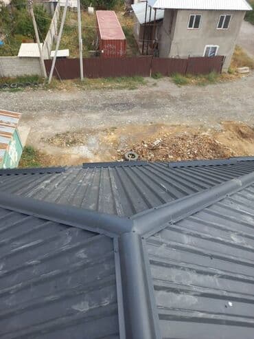 купить краску для крыши из металла: Металлическая кровля с профессиональным монтажом - Тип покрытия at lalafo.kg — 1 купить краску для крыши из металла: Металлическая кровля с профессиональным монтажом - Тип покрытия — 1