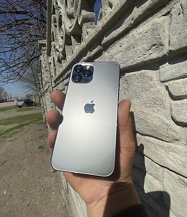 IPhone 12 Pro, 128 ГБ, Серебристый, Чехол, 84 % at lalafo.kg IPhone 12 Pro, 128 ГБ, Серебристый, Чехол, 84 %