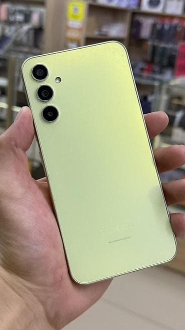 Samsung Galaxy A34 5G, 128 ГБ, цвет - Зеленый, 2 SIM at lalafo.kg Samsung Galaxy A34 5G, 128 ГБ, цвет - Зеленый, 2 SIM