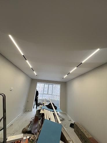 Натяжной потолок Глянцевое Монтаж at lalafo.kg Натяжной потолок Глянцевое Монтаж