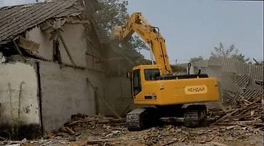 Услуги демонтажа и сноса зданий и сооружений - Механизированный at lalafo.kg Услуги демонтажа и сноса зданий и сооружений - Механизированный