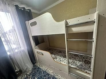 Унаа түрүндөгү керебеттер: Балдар үчүн эки ярустуу, ЛДСП lalafo.kg да — 6 Унаа түрүндөгү керебеттер: Балдар үчүн эки ярустуу, ЛДСП — 6