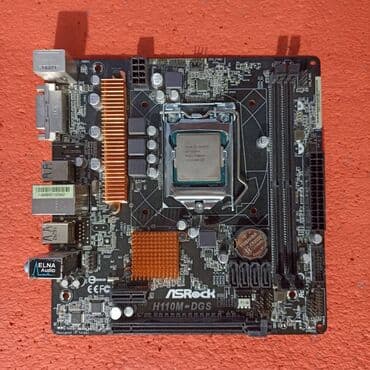 Материнская плата, Б/у, ASRock, LGA1151, Micro-ATX, Для ПК at lalafo.kg Материнская плата, Б/у, ASRock, LGA1151, Micro-ATX, Для ПК