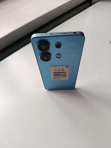 Redmi, Redmi Note 13, Б/у, 128 ГБ, цвет - Голубой, 2 SIM at lalafo.kg Redmi, Redmi Note 13, Б/у, 128 ГБ, цвет - Голубой, 2 SIM