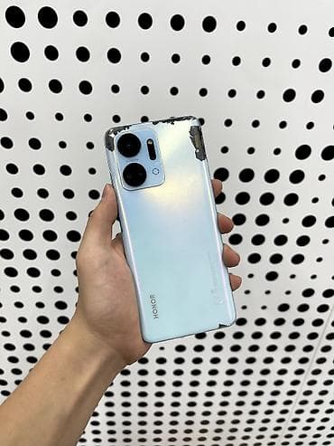 Honor X7a, Б/у, 128 ГБ, цвет - Голубой at lalafo.kg Honor X7a, Б/у, 128 ГБ, цвет - Голубой