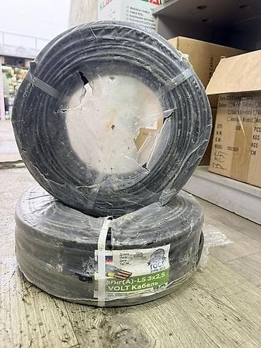 ВВГ кабелдери: ВВГ кабели, 2,5 мм, Бир фазалуу, Өзөктөрдүн саны: 3 lalafo.kg да — 1 ВВГ кабелдери: ВВГ кабели, 2,5 мм, Бир фазалуу, Өзөктөрдүн саны: 3 — 1