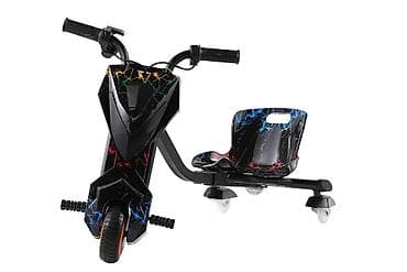 Электрический дрифт‑трайн (детский электросамокат‑трайк с сиденьем) - at lalafo.kg Электрический дрифт‑трайн (детский электросамокат‑трайк с сиденьем) -