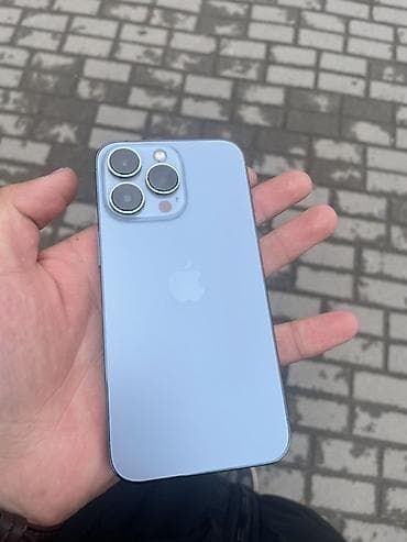 IPhone 13 Pro, 128 ГБ, Sierra Blue, 77 % at lalafo.kg IPhone 13 Pro, 128 ГБ, Sierra Blue, 77 %