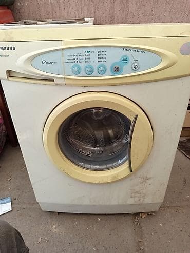 Стиральная машина Samsung (фронтальная загрузка) - Серия: FUZZY at lalafo.kg Стиральная машина Samsung (фронтальная загрузка) - Серия: FUZZY