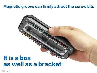 Оптикалык мээлеткичтер: Профессиональная отвертка с подшипником и набором бит из lalafo.kg да — 7 Оптикалык мээлеткичтер: Профессиональная отвертка с подшипником и набором бит из — 7