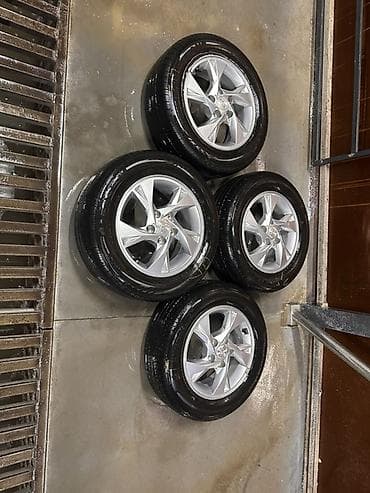 Колеса в сборе R 16, Лето, Комплект, Легковые, Литые, отверстий - 5 at lalafo.kg Колеса в сборе R 16, Лето, Комплект, Легковые, Литые, отверстий - 5