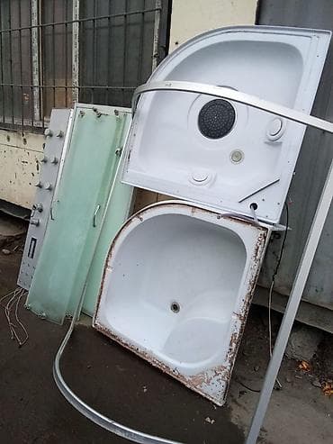 Бу душевая кабина размер 1/1 состояние хорошее разобранном виде все at lalafo.kg Бу душевая кабина размер 1/1 состояние хорошее разобранном виде все