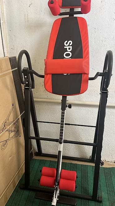 Инверсионный стол/скамья для вытяжения позвоночника и разгрузки спины at lalafo.kg Инверсионный стол/скамья для вытяжения позвоночника и разгрузки спины