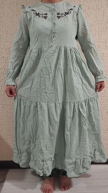 Повседневное платье, Лето, Длинная модель, Бохо, Стандарт at lalafo.kg Повседневное платье, Лето, Длинная модель, Бохо, Стандарт