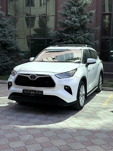 Toyota Highlander: 2021 г., 2.5 л, Вариатор, Гибрид, Кроссовер at lalafo.kg Toyota Highlander: 2021 г., 2.5 л, Вариатор, Гибрид, Кроссовер
