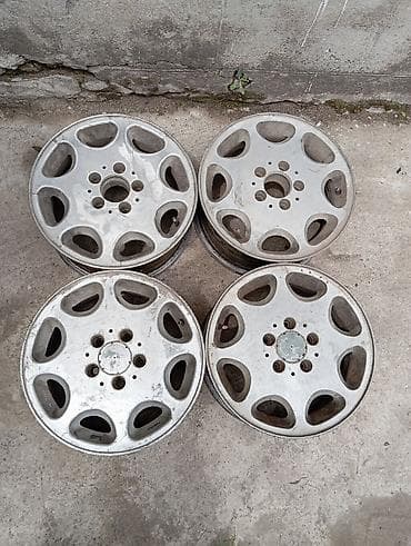Литые Диски R 15 Mercedes-Benz, Комплект, отверстий - 5, Б/у at lalafo.kg Литые Диски R 15 Mercedes-Benz, Комплект, отверстий - 5, Б/у