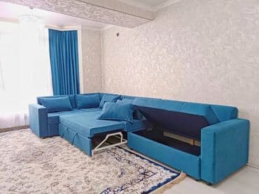 Угловой диван, Складной, Трехместный at lalafo.kg Угловой диван, Складной, Трехместный