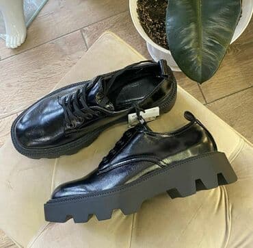 Ботинки, 40, Zara, Новый, цвет - Черный, Самовывоз at lalafo.kg Ботинки, 40, Zara, Новый, цвет - Черный, Самовывоз