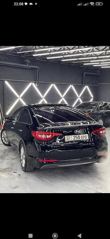 Hyundai Sonata: 2017 г., 2 л, Типтроник, Газ, Седан at lalafo.kg Hyundai Sonata: 2017 г., 2 л, Типтроник, Газ, Седан