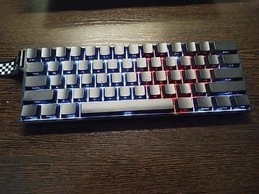 Клавиатура, Aula, Механическая, Проводное подключение, Размер: 60% at lalafo.kg Клавиатура, Aula, Механическая, Проводное подключение, Размер: 60%