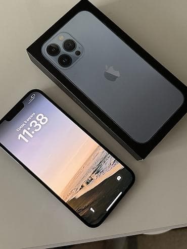 IPhone 13 Pro Max, Б/у, 128 ГБ, Sierra Blue, Коробка at lalafo.kg IPhone 13 Pro Max, Б/у, 128 ГБ, Sierra Blue, Коробка