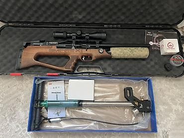 Пневматическая PCP-винтовка Kral Arms Empire X (буллпап) в кейсе с at lalafo.kg Пневматическая PCP-винтовка Kral Arms Empire X (буллпап) в кейсе с