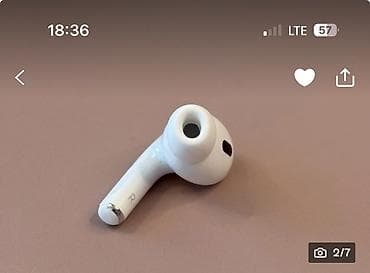 Беспроводные вакуумные наушники, Apple, AirPods Pro 2, Б/у at lalafo.kg Беспроводные вакуумные наушники, Apple, AirPods Pro 2, Б/у