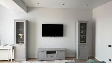 Гарнитур для зала, Новый, Тумба под ТВ, Шкаф, МДФ, Самовывоз, Платная доставка, цвет - Серый at lalafo.kg Гарнитур для зала, Новый, Тумба под ТВ, Шкаф, МДФ, Самовывоз, Платная доставка, цвет - Серый