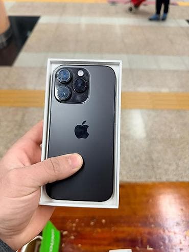 IPhone 14 Pro, Новый, 256 ГБ, Черный, Коробка, 85 % at lalafo.kg IPhone 14 Pro, Новый, 256 ГБ, Черный, Коробка, 85 %