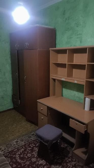 Спальный гарнитур, Односпальная кровать, цвет - Коричневый at lalafo.kg Спальный гарнитур, Односпальная кровать, цвет - Коричневый