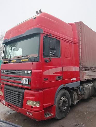 Тягач, DAF, 2004 г., Тентованный at lalafo.kg Тягач, DAF, 2004 г., Тентованный