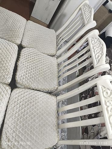 Тигүүчүлөр үчүн отургучтар: Ашкана үчүн отургуч, Колдонулган, Жыгач, түсү - Ак lalafo.kg да — 5 Тигүүчүлөр үчүн отургучтар: Ашкана үчүн отургуч, Колдонулган, Жыгач, түсү - Ак — 5