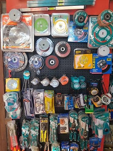 Большой ассортимент расходных материалов и ручного инструмента для at lalafo.kg Большой ассортимент расходных материалов и ручного инструмента для