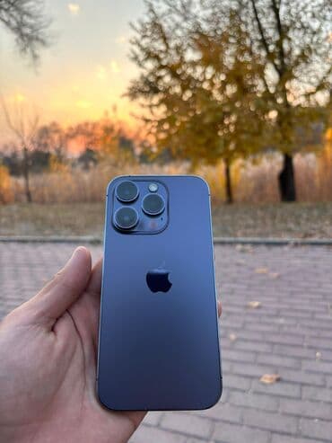 IPhone 14 Pro, Б/у, 256 ГБ, Deep Purple, Чехол, 77 % at lalafo.kg IPhone 14 Pro, Б/у, 256 ГБ, Deep Purple, Чехол, 77 %