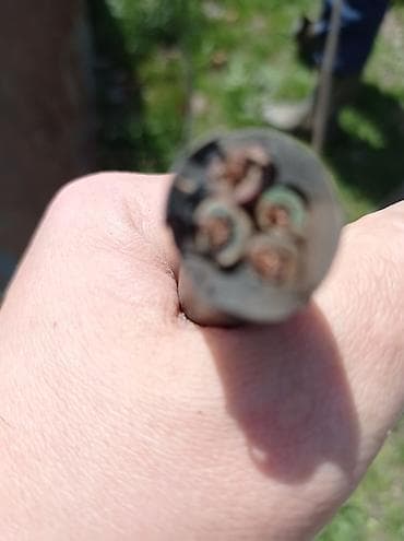 ПВС кабели: Кабель толщиной 1,6 см,длиной 25 м,280 сомов за метр,,лист железа at lalafo.kg — 2 ПВС кабели: Кабель толщиной 1,6 см,длиной 25 м,280 сомов за метр,,лист железа — 2