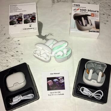 Вакуумные, Новый, Беспроводные (Bluetooth), Для переговоров at lalafo.kg Вакуумные, Новый, Беспроводные (Bluetooth), Для переговоров